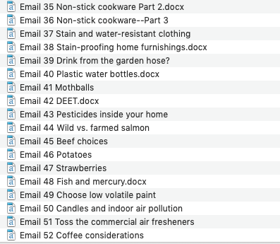 Emails 35-52