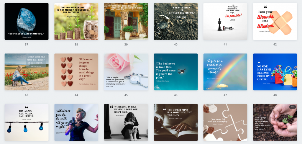 Inspiring quotes 37-54